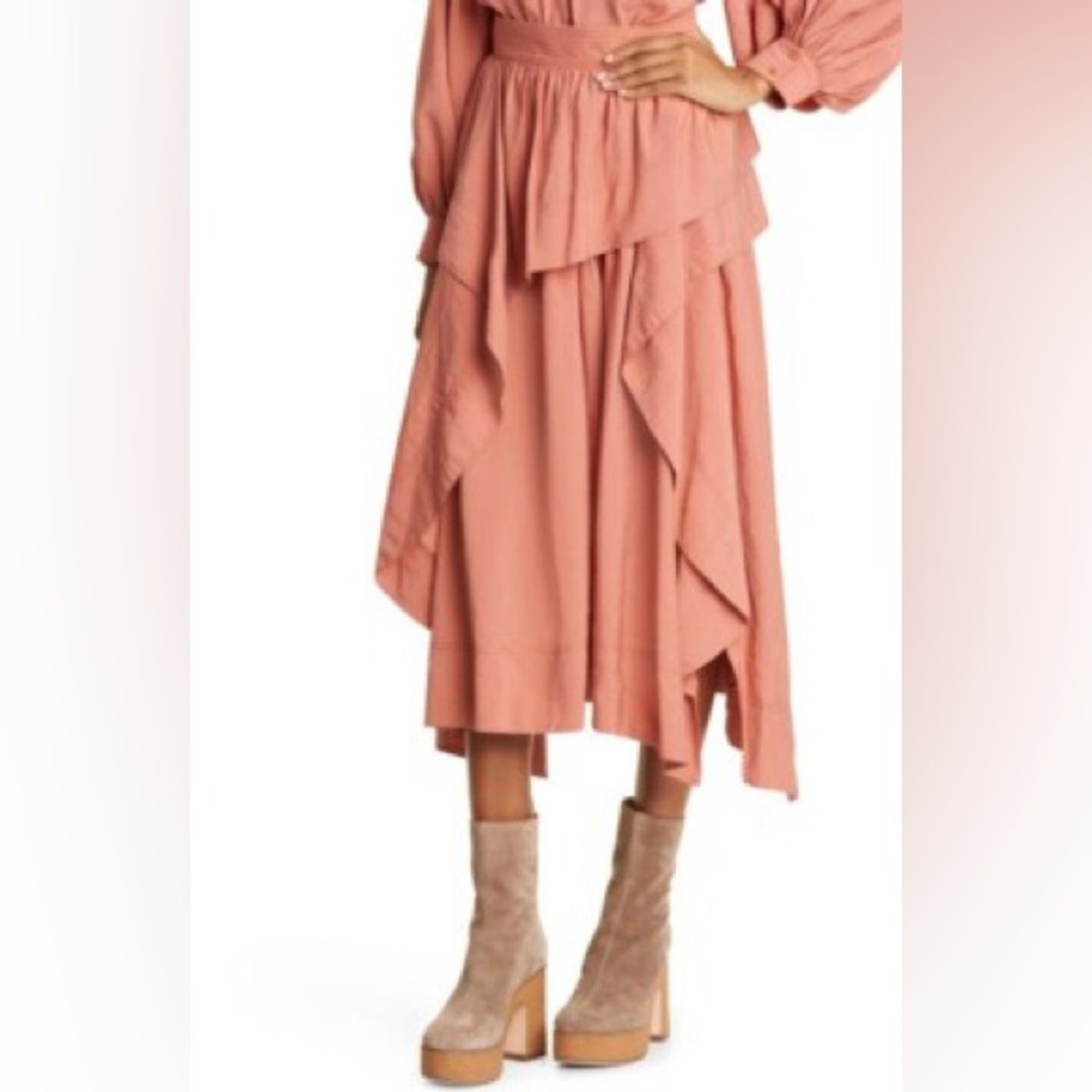 Ulla a Johnson Keaton tiered skirt SIZE 2
